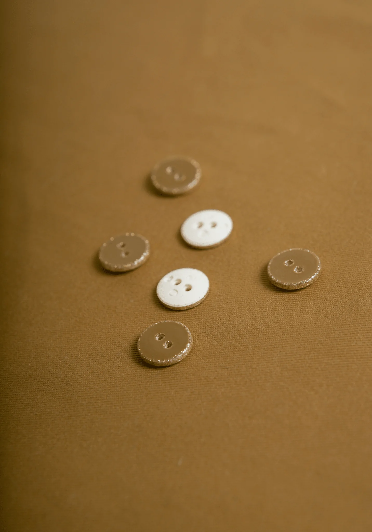 Bouton à paillettes dorées 12 mm - Plusieurs couleurs - Image 7