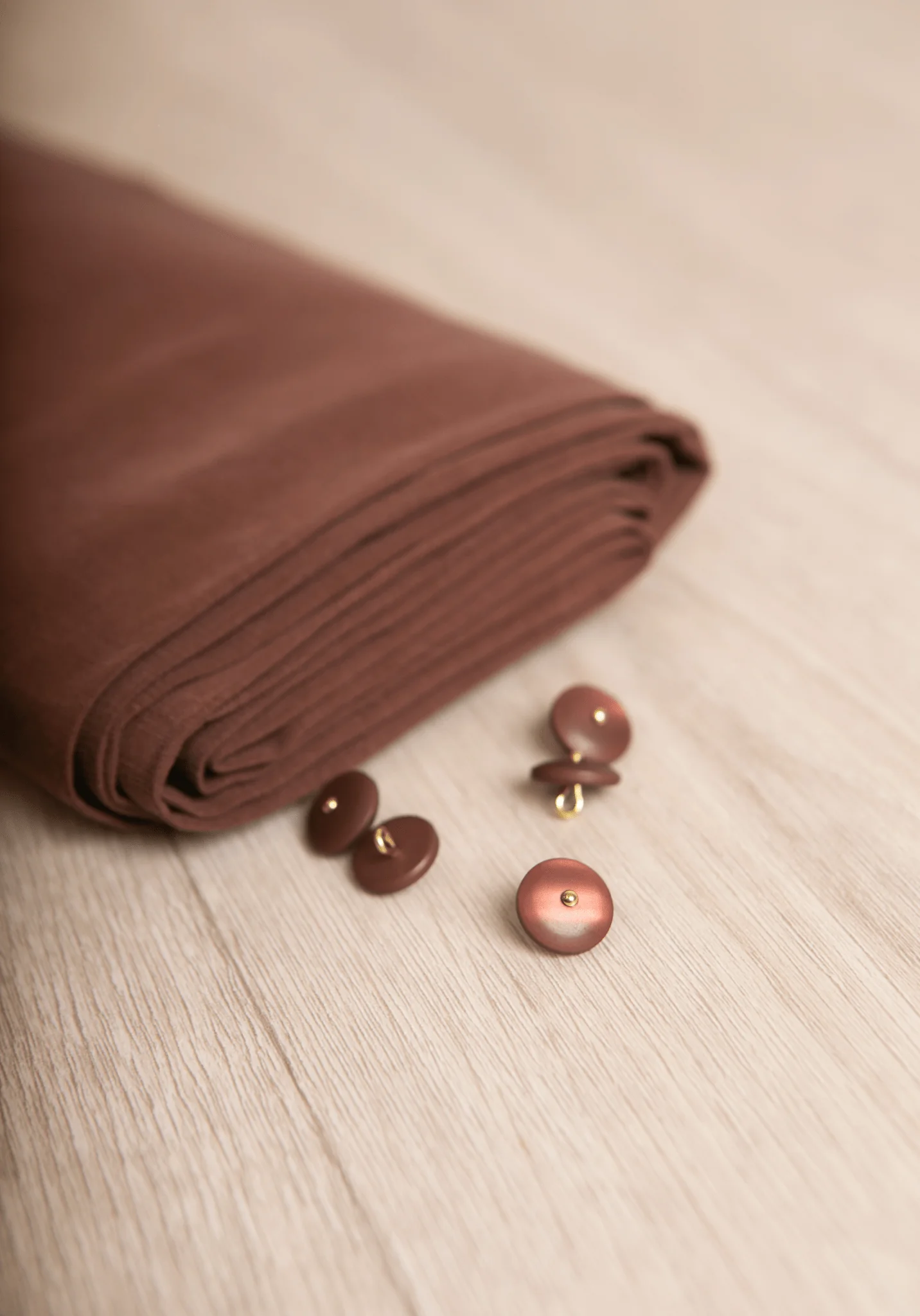 Bouton à queue en nacre Wink Mat - 12 ou 15 mm - Plusieurs coloris - Image 18