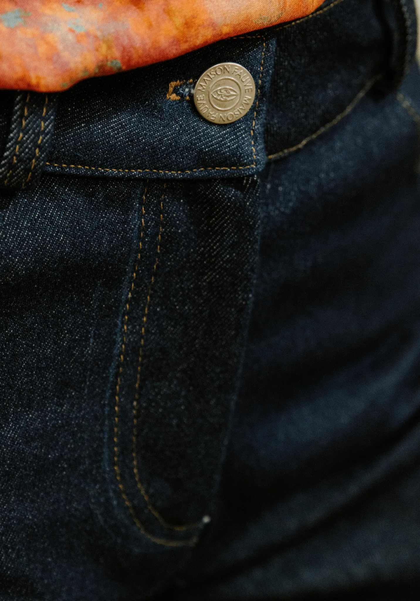 Bouton Jean Maison Fauve Argent - Image 3