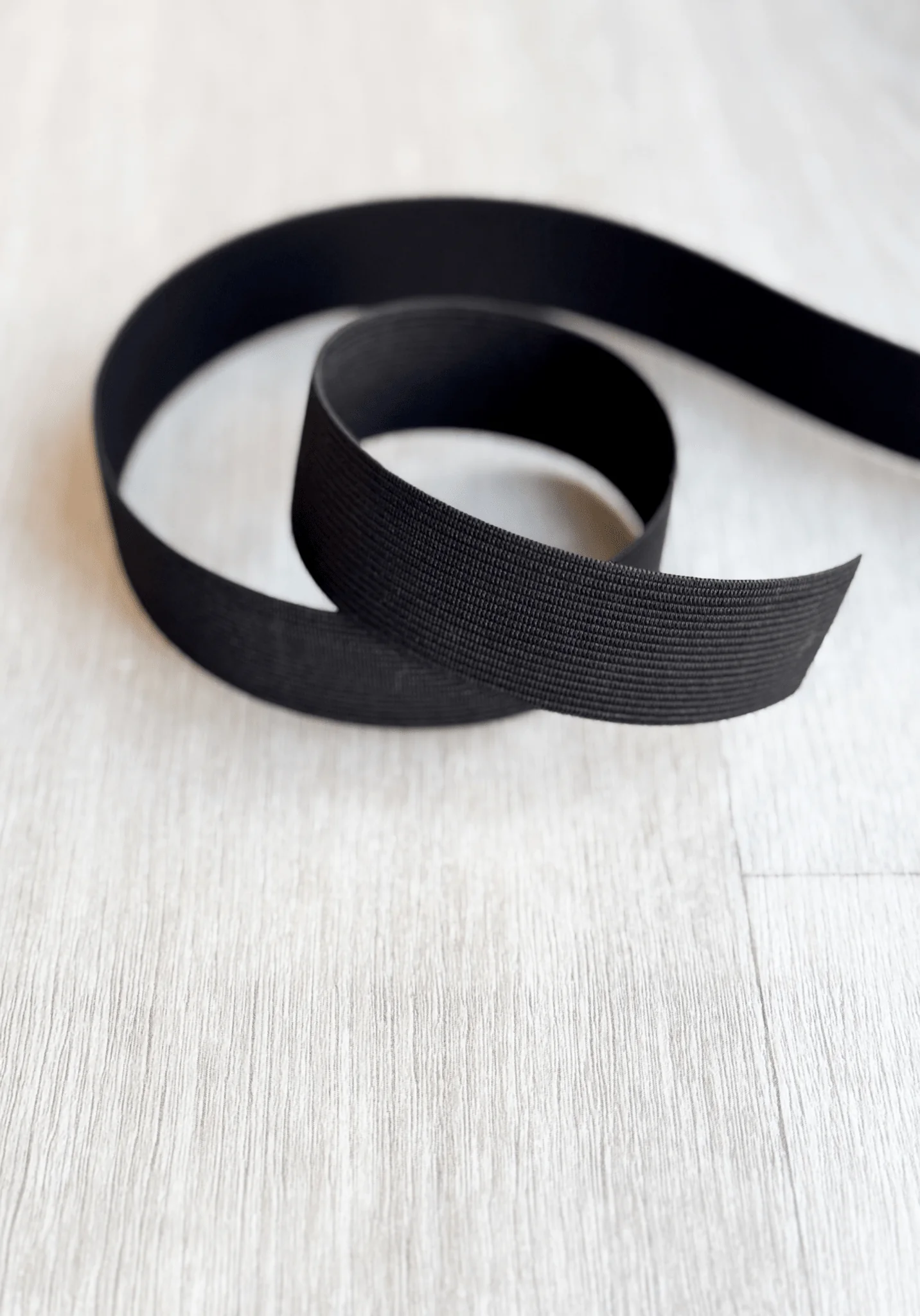 Élastique maille bracelet largeur 30 mm - Vendu par centimètre - Blanc ou Noir - Image 3