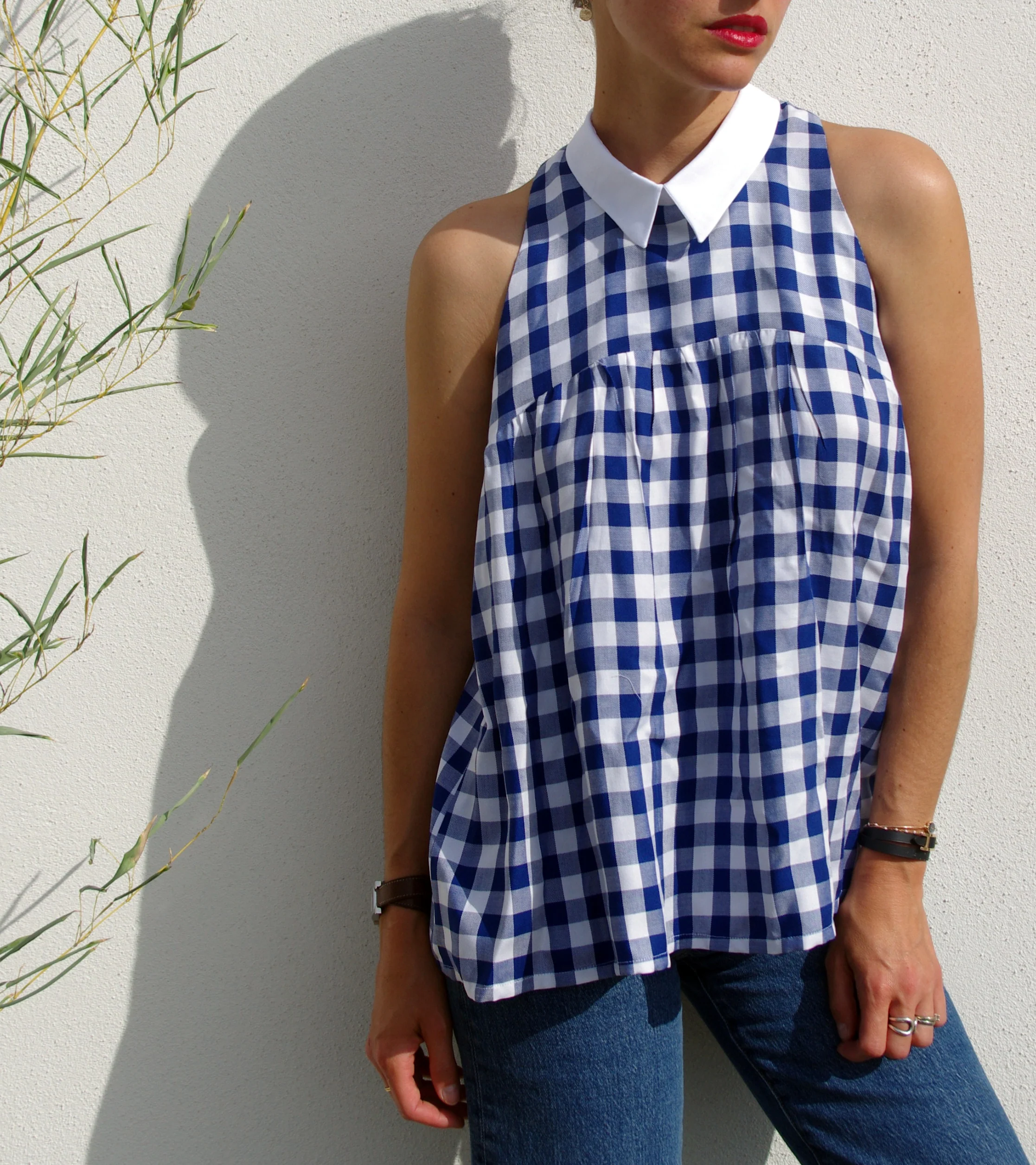 Patron couture blouse, top Panama / PDF (A4, A3, A0, US Letter) - Cadres, Calques par Taille, Vidéoprojection - Image 9