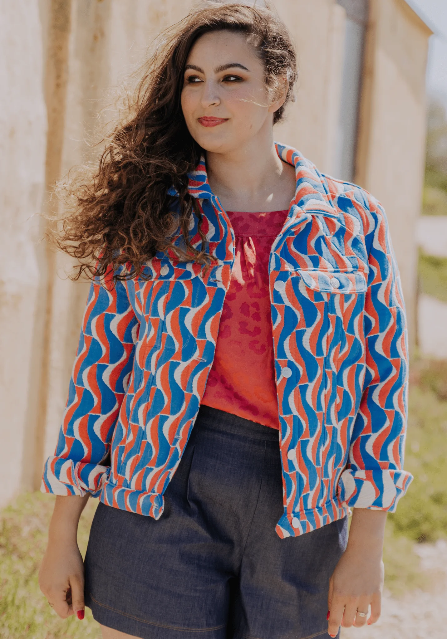 Patron couture blouson Pilar / PDF (A4, A3, A0, US Letter) - Cadres, Calques par Taille, Vidéoprojection - Image 12