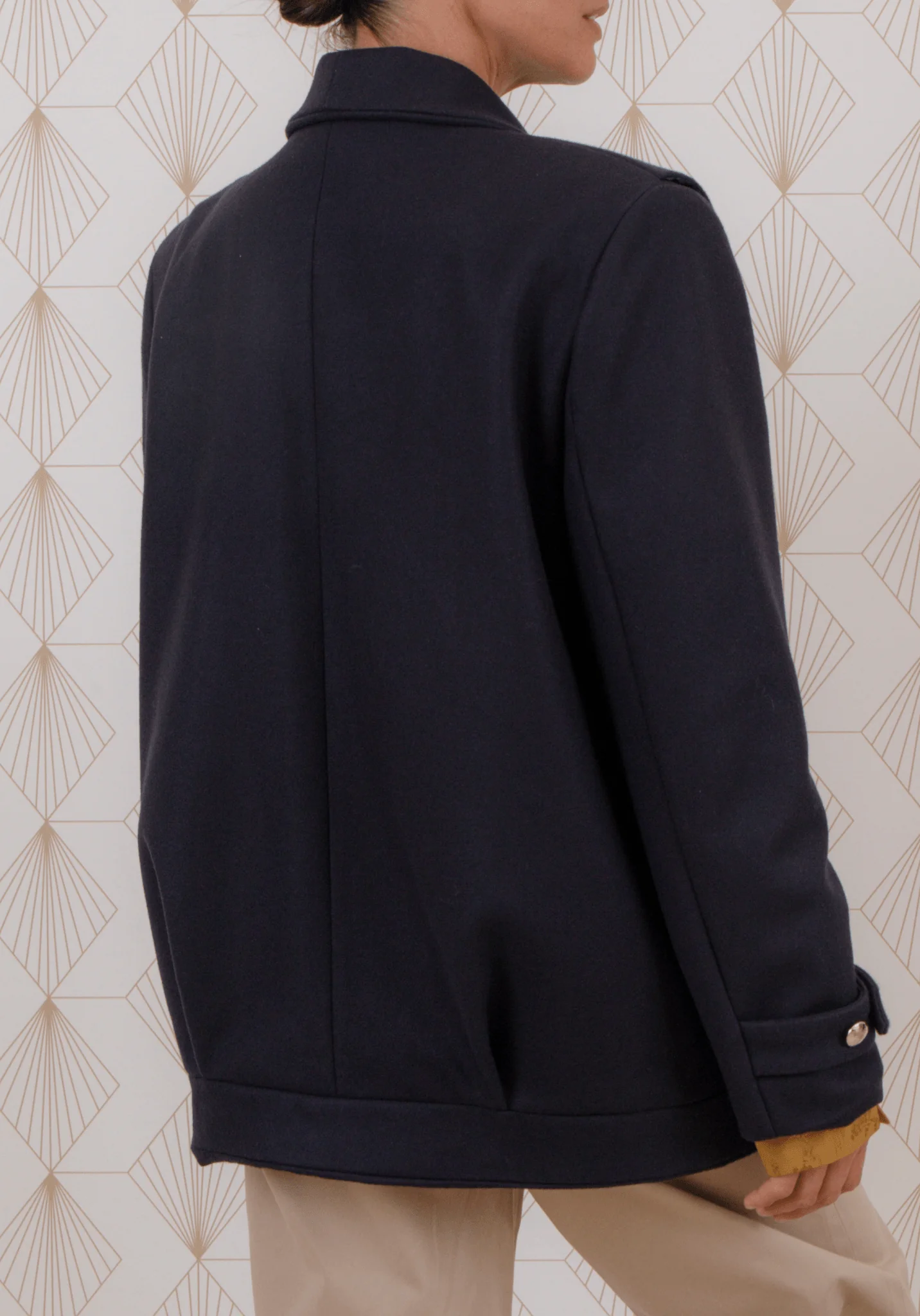 Patron couture manteau Cliff / PDF (A4, A3, A0, US Letter) - Cadres, Calques par Taille, Vidéoprojection - Image 26