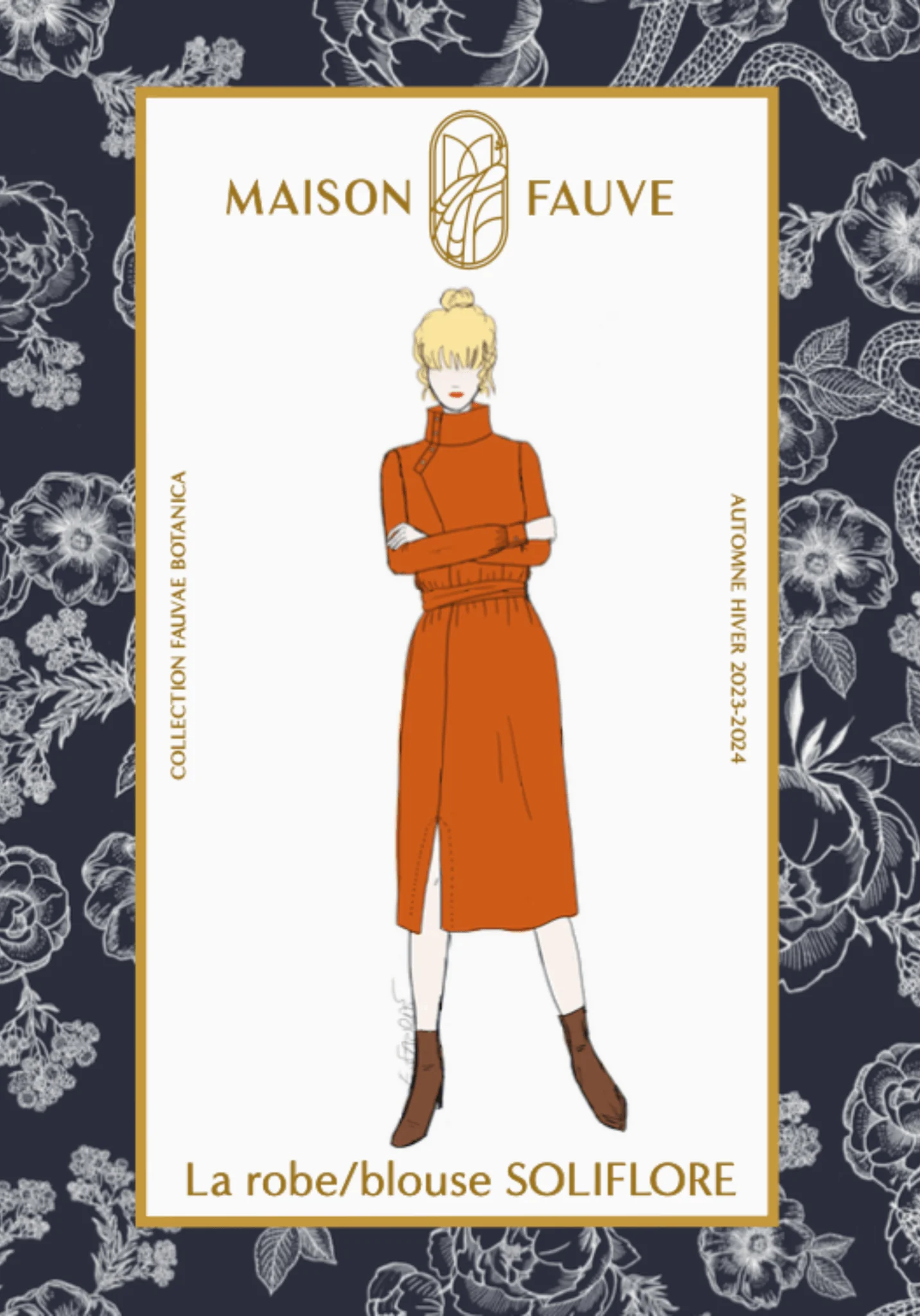 Patron couture robe, blouse Soliflore / Patron pochette - Image 2
