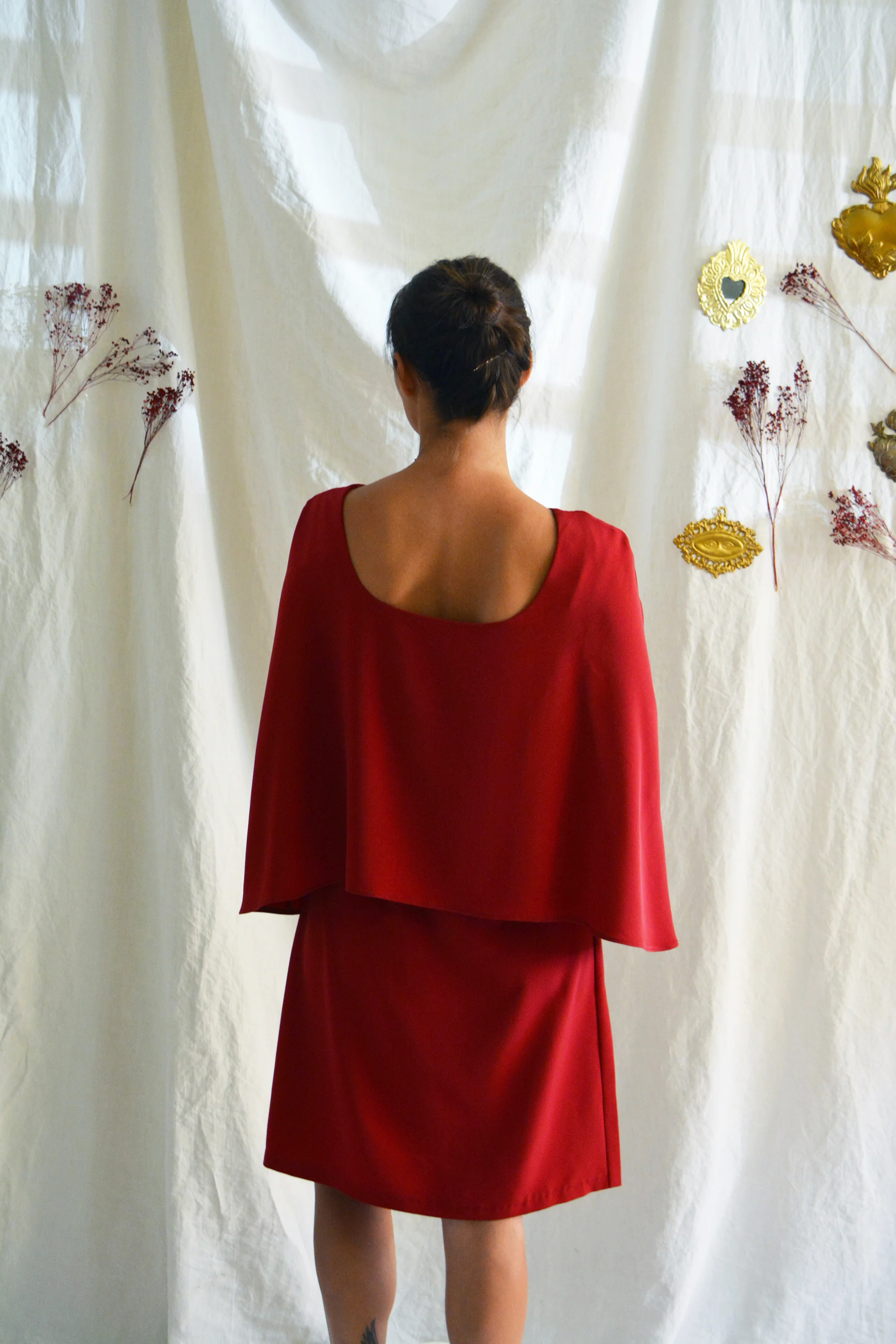 Patron couture robe cape Bonnie / PDF (A4, A3, A0, US Letter) - Cadres, Calques par Taille, Vidéoprojection - Image 11
