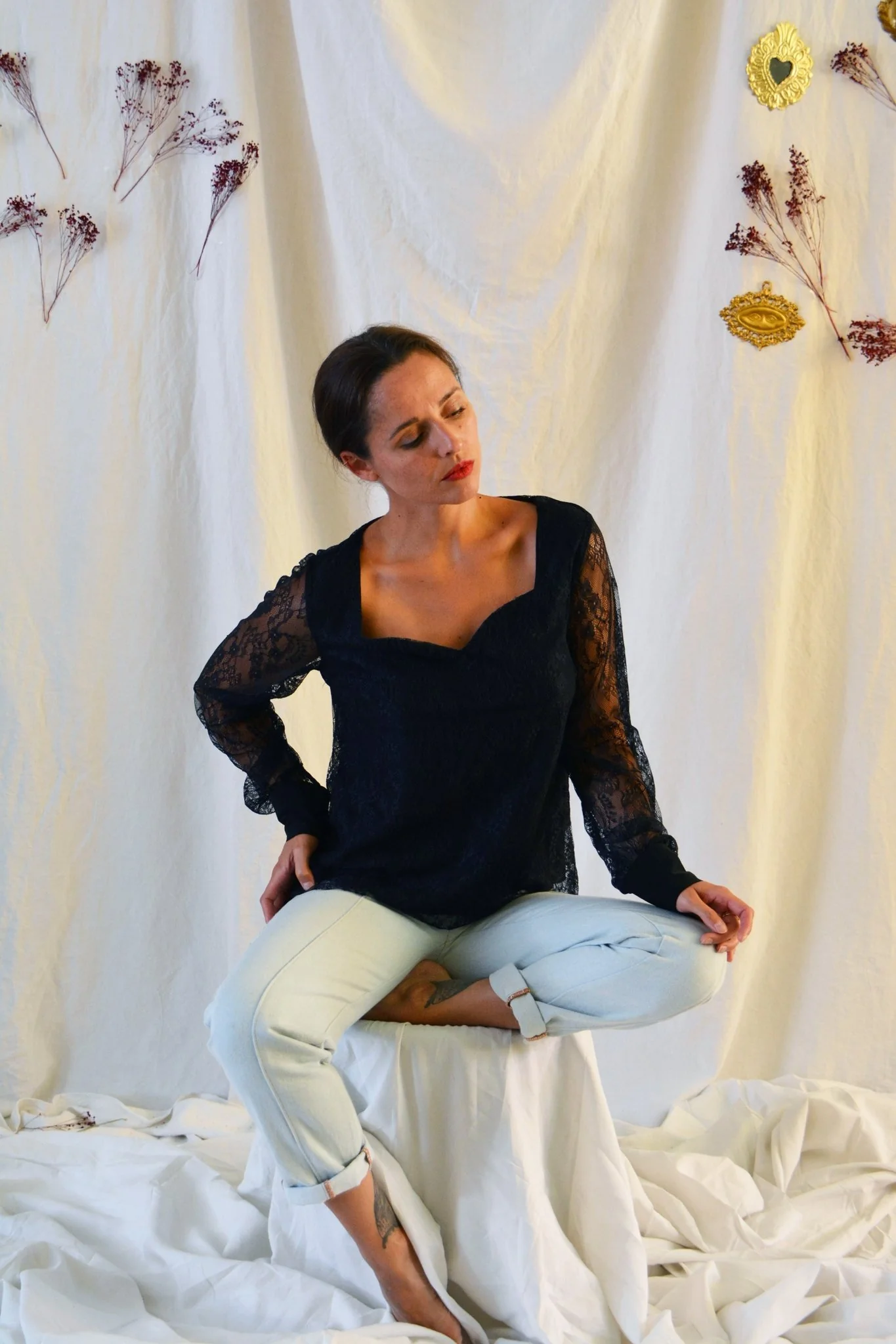 Patron couture robe Craie / PDF (A4, A3, A0, US Letter) - Cadres, Calques par Taille, Vidéoprojection - Image 3
