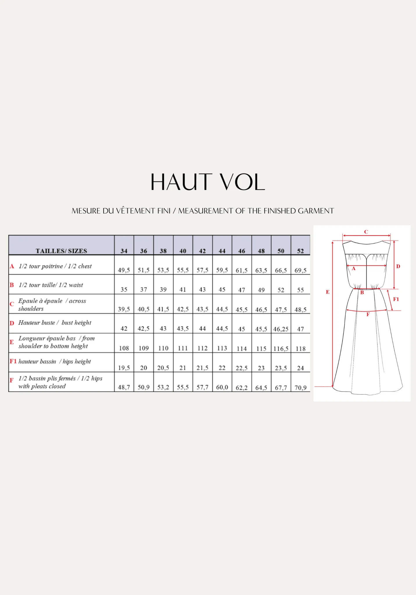 Patron couture robe Haut Vol / Patron pochette - Image 4