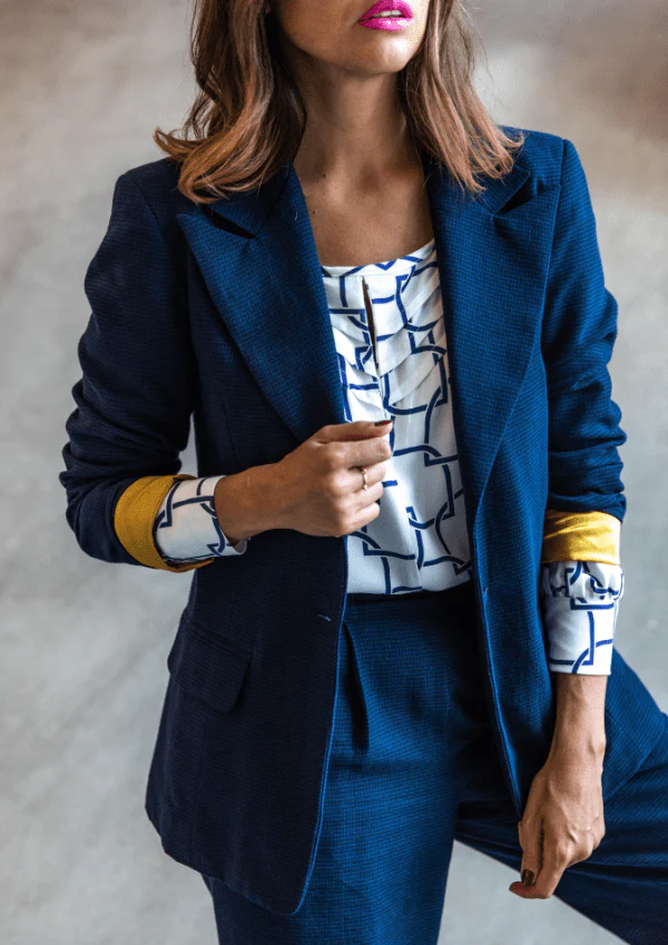 Patron couture veste blazer Manhattan / PDF (A4, A3, A0, US Letter) - Cadres, Calques par Taille, Vidéoprojection - Image 13