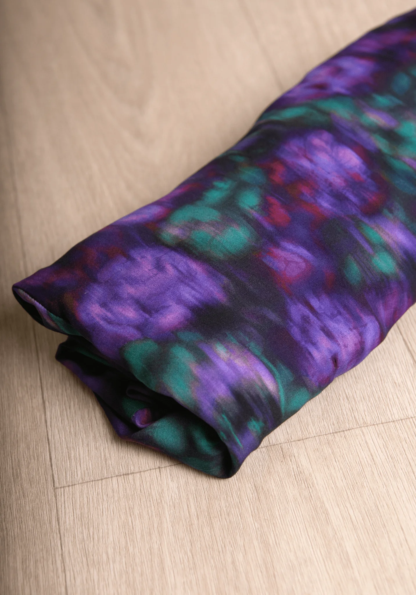 Tissu popeline de viscose imprimée Abstract Rose - Plusieurs coloris - Image 3