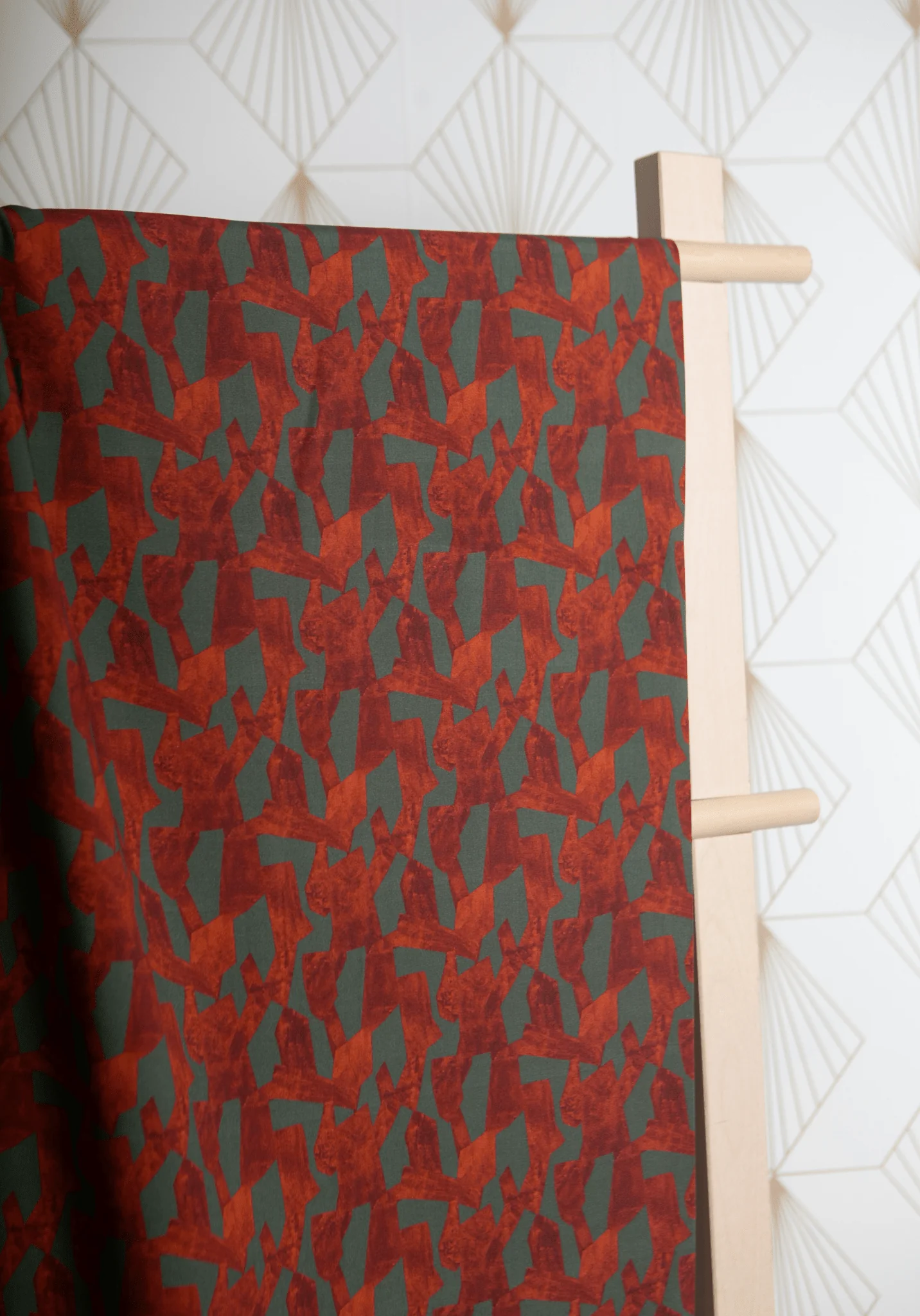 Tissu popeline de viscose imprimée Pietra - Plusieurs coloris - Image 27