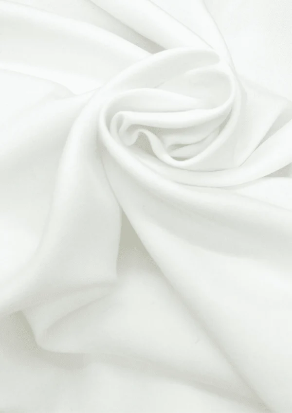 Tissu tencel uni blanc - Image 13